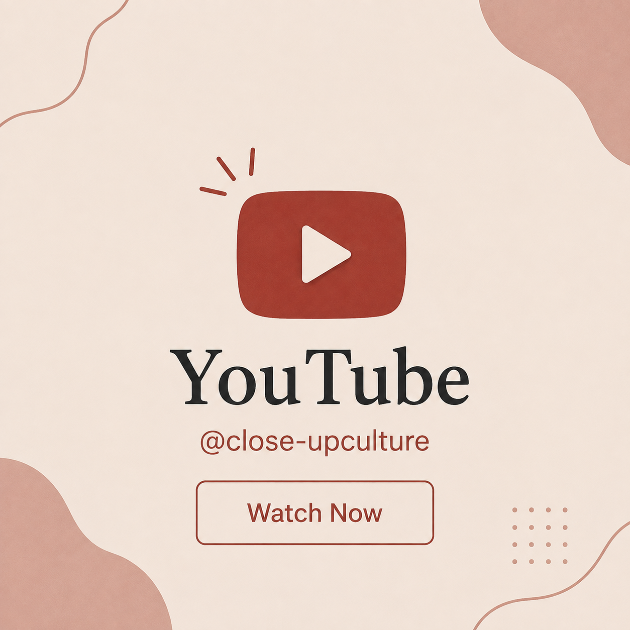 Close-Up Culture on YouTube