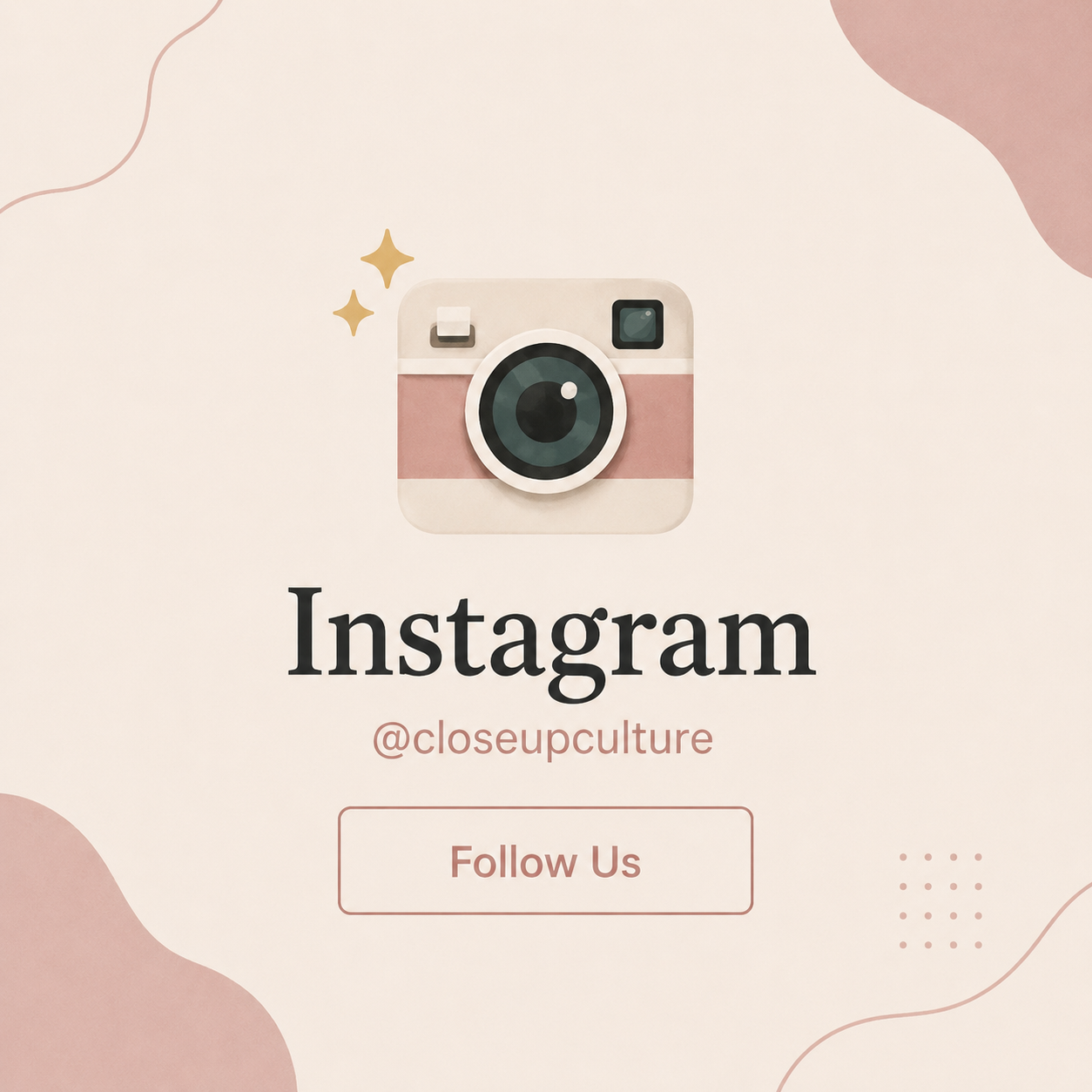 Follow Close-Up Culture on Instagram